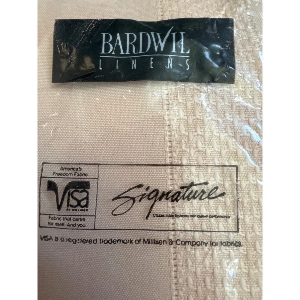 Bardwil Linens Satin Splendor Peach Round Tablecloth 70 In Visa Permanent Press